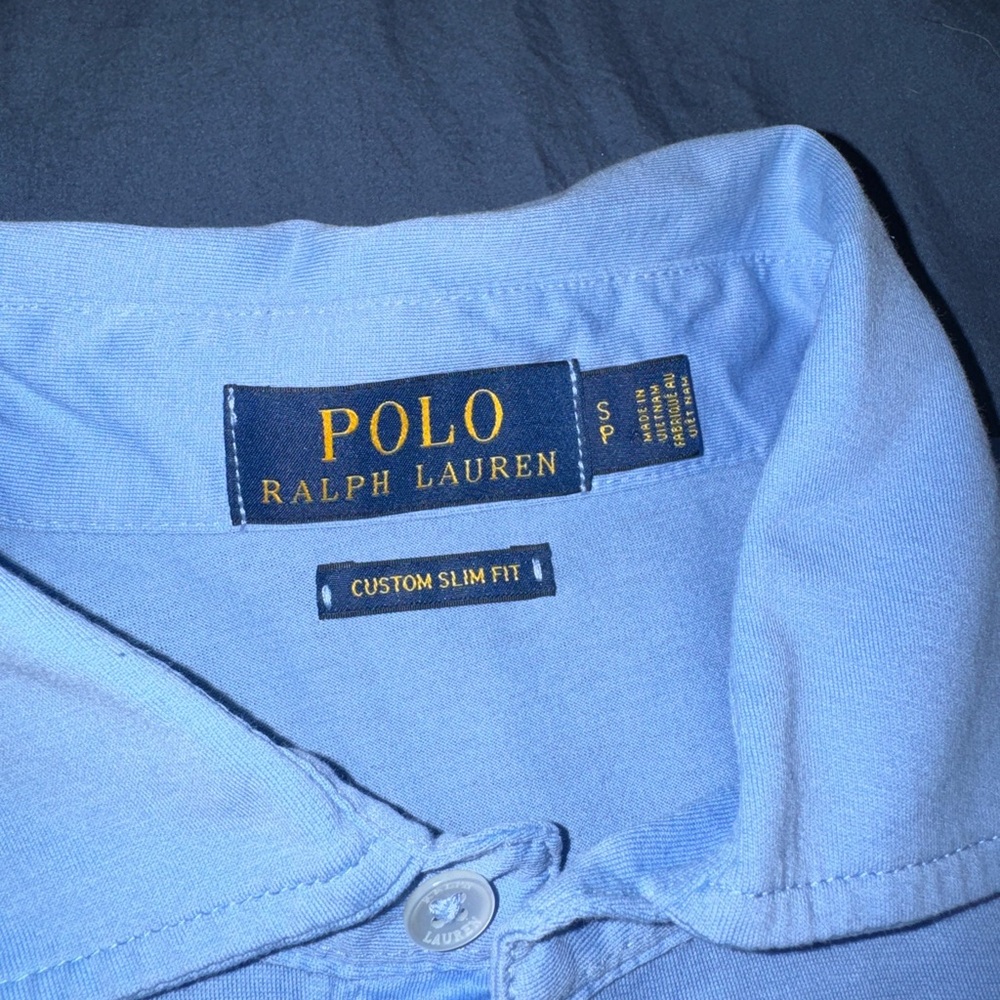 Ralph Lauren Light Blue Polo Shirt